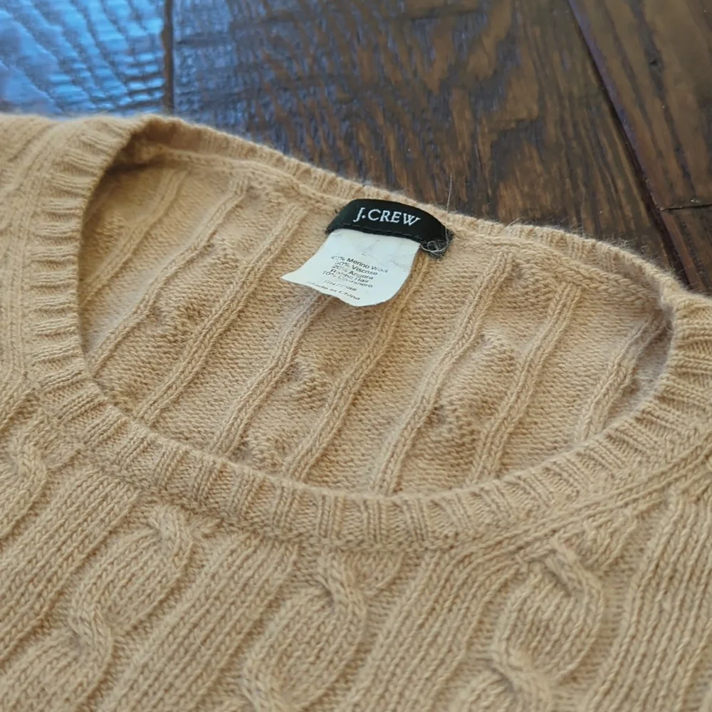 J. Crew neutral camel